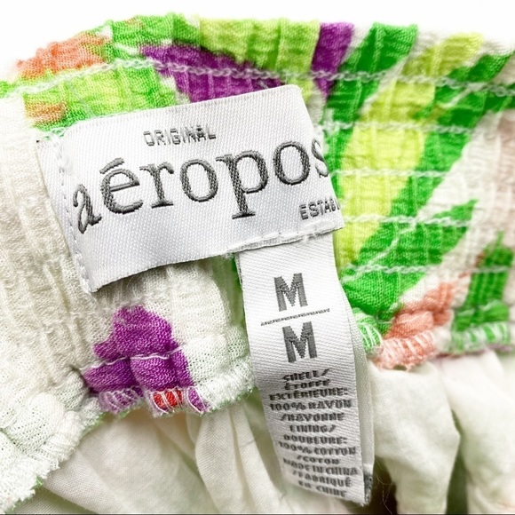 Aeropostale Y2K Ruffled Floral Tiered Skirt - Picture 3 of 4